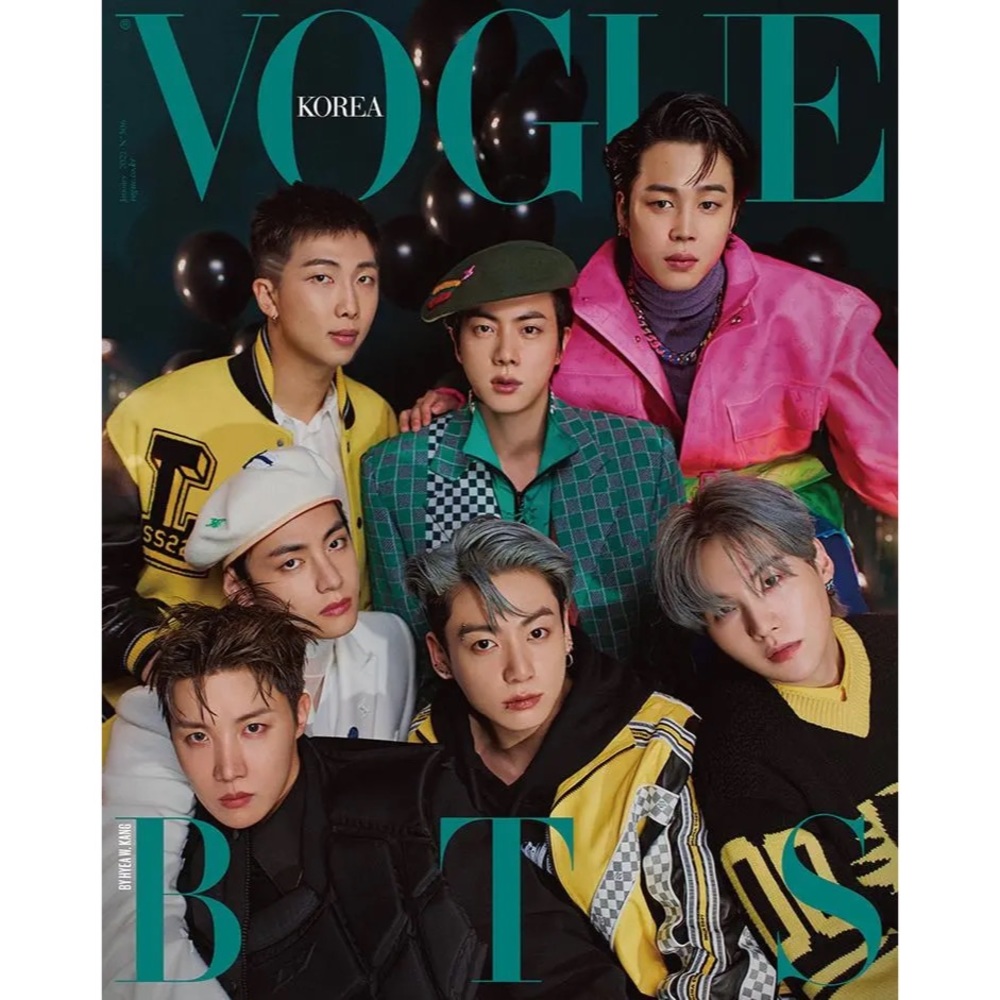 BTS Vogue Korea Jan 2022 Special Edition - Version B